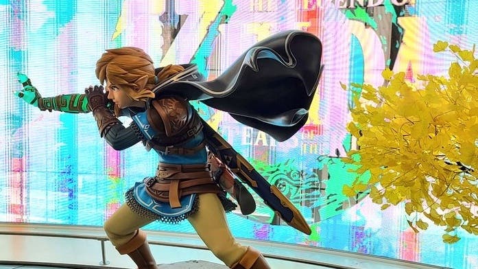 Así se ha vestido la Nintendo NY para recibir a Zelda: Tears of the Kingdom