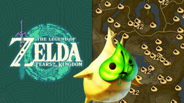 Mapa de todas las semillas Kolog en Zelda: Tears of the Kingdom