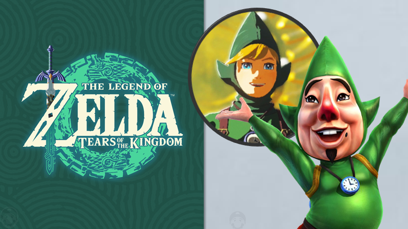 Consigue el traje completo de Tingle en Zelda: Tears of the Kingdom