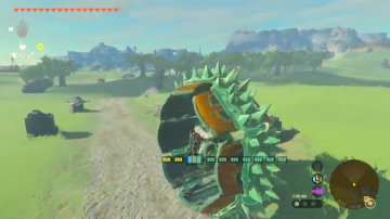 Mira esta increíble rueda gigante para desplazarte en Zelda: Tears of the Kingdom