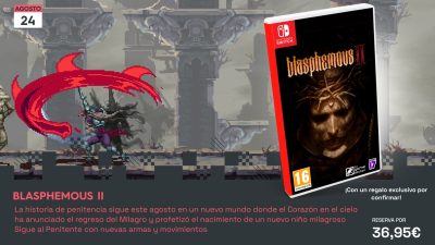 La penitencia sigue con Blasphemous II ya en reserva para Nintendo Switch