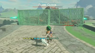 Intenta trolear a un Griock en Zelda: Tears of the Kingdom y le sale caro
