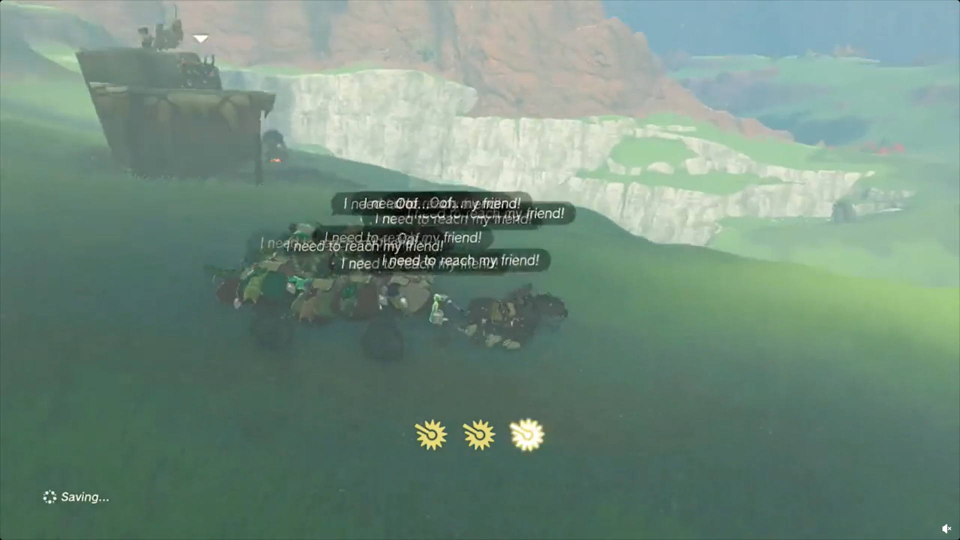 Jugador de Zelda: Tears of the Kingdom transporta más de 10 Kologs a la vez