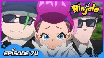 Ninjala el episodio 74 de su anime oficial