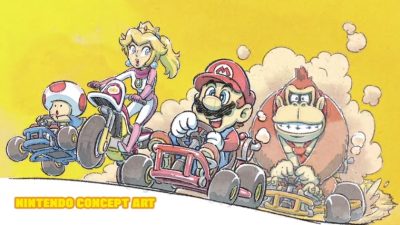 Arte conceptual de Nintendo de la película de Super Mario