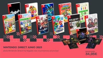 Ya se pueden reservar los juegos del Nintendo Direct de ayer (Junio 2023)