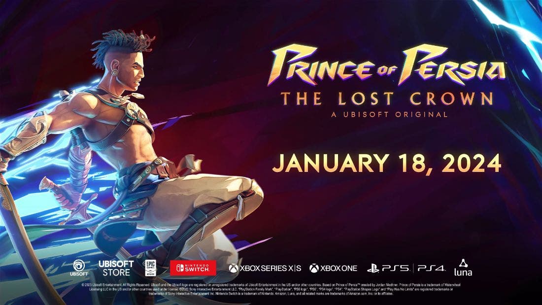 Prince of Persia: The Lost Crown revivirá a la franquicia en Nintendo Switch el próximo enero