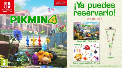 Regalos por reservar Pikmin 4 en diferentes tiendas españolas