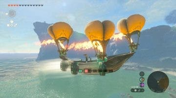 Fan ha creado un espectacular barco volador en Zelda: Tears of the Kingdom