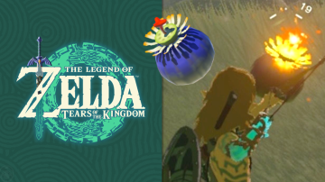 Truco permite usar Flores Bombas de forma más segura en Zelda: Tears of the Kingdom