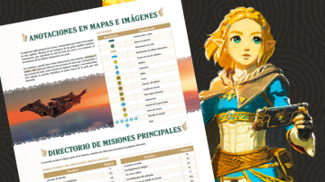 Extensa muestra de la guía oficial en español de Zelda: Tears of the Kingdom ya disponible online