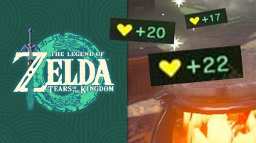 Mejores recetas para corazones extra en Zelda: Tears of the Kingdom