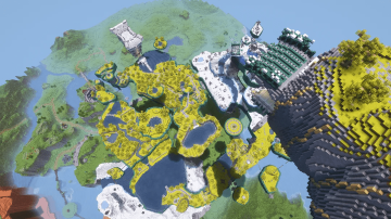 Recrean en Minecraft las islas flotantes de Zelda: Tears of the Kingdom