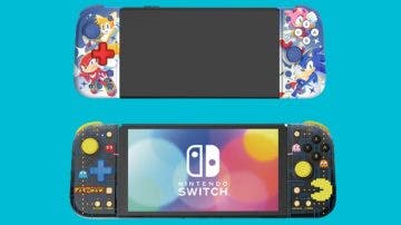 Anunciados nuevos mandos oficiales para Nintendo Switch de Sonic y Pac-Man