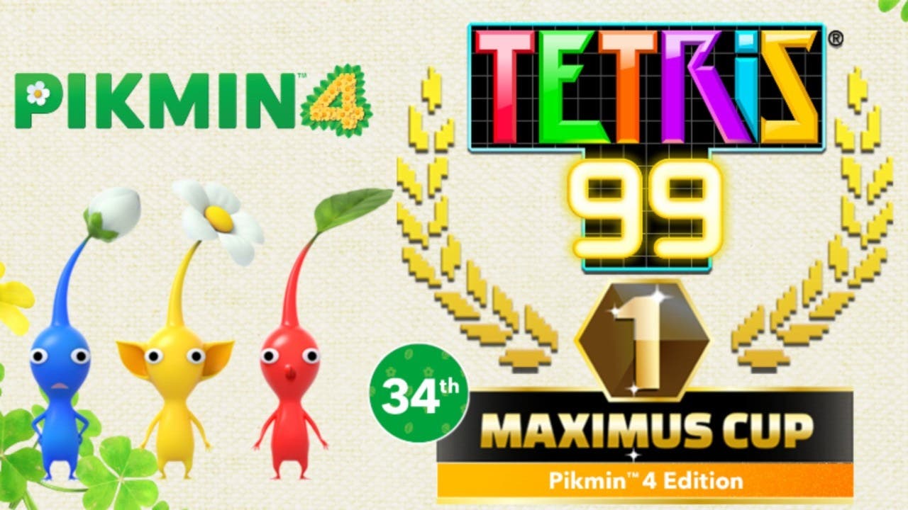Tetris 99 confirma nuevo evento de Pikmin 4