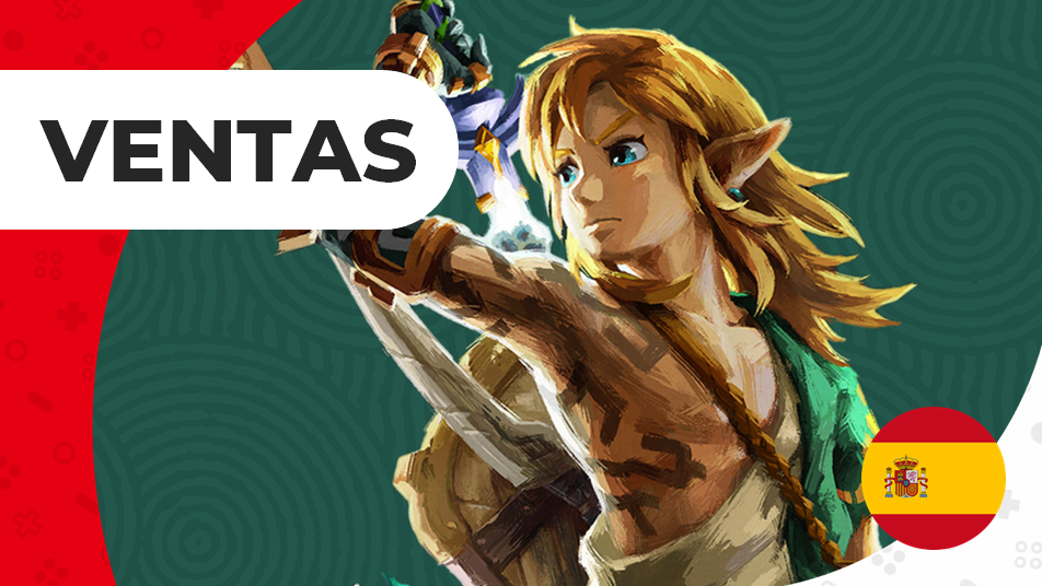Juegos y consolas más vendidas en España durante 2023 con Zelda: Tears of the Kingdom en lo más alto