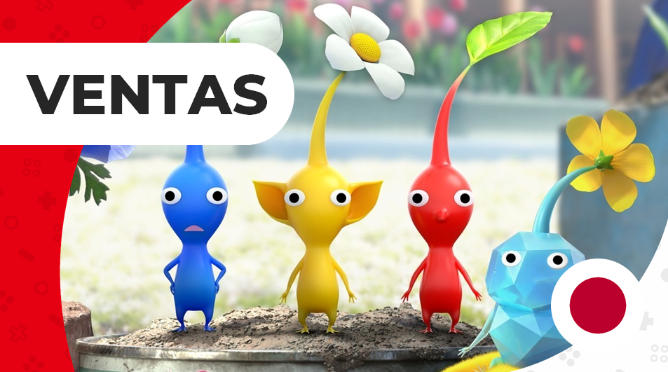 Pikmin 4 sigue líder en el top ventas semanales de Japón (14/9/23)