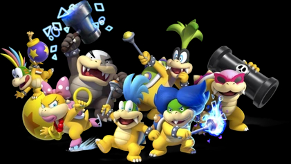 No todos los Koopalings lucen igual dentro de sus caparazones en New Super Mario Bros. Wii