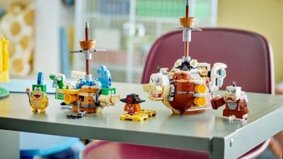 LEGO Super Mario se expande con los dirigibles de Larry y Morton