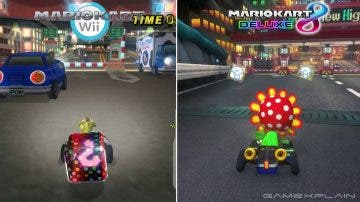 Mario Kart 8 Deluxe: Comparativa en vídeo de las nuevas pistas del DLC con sus versiones originales