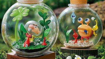 Necesitamos estos terrarios oficiales de Pikmin para ayer