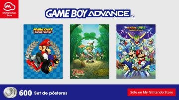 My Nintendo recibe estos pósters de Game Boy Advance en su Store europea