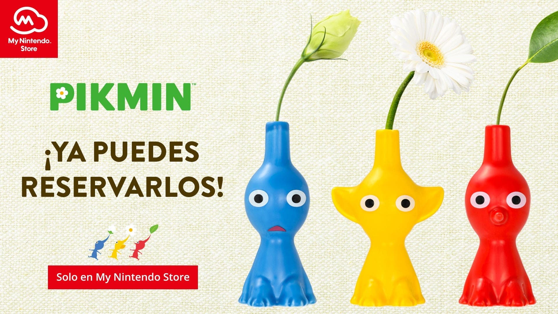 My Nintendo añade estos floreros de Pikmin al catálogo europeo de su Store