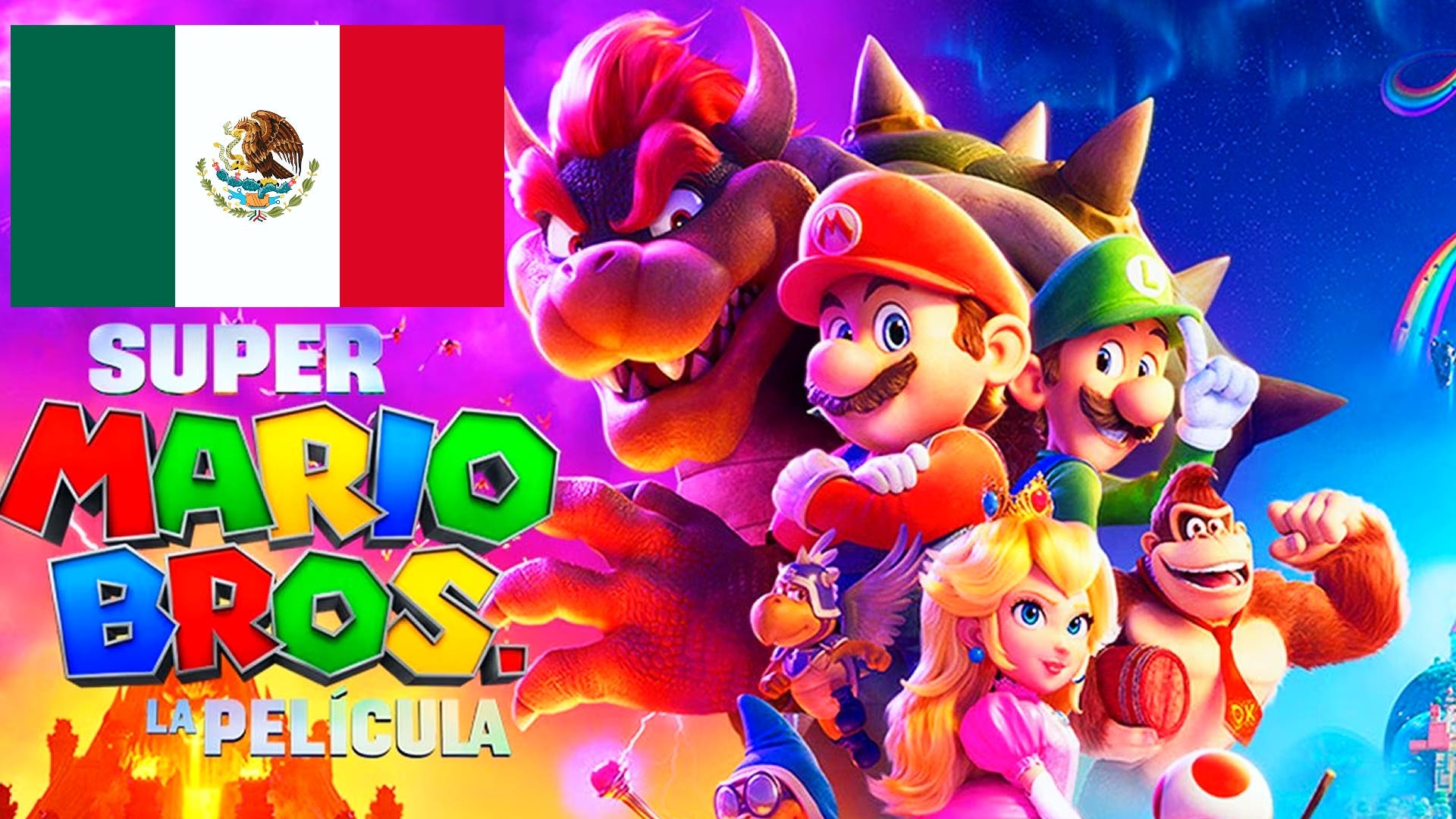 La Película de Super Mario Bros, ¡volverá a estrenarse en los cines de México debido a su exitazo!