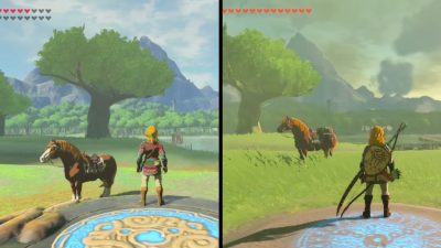 Nueva comparativa revela más diferencias entre Zelda: Breath of the Wild y Tears of the Kingdom