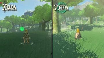 Hallan más diferencias en Zelda: Tears of the Kingdom respecto a Breath of the Wild