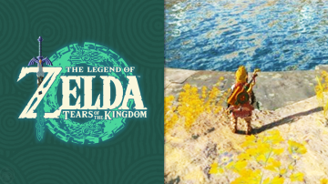 Útil truco para cruzar grandes masas de agua en Zelda: Tears of the Kingdom