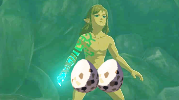 Los testículos de Link quedan expuestos en esta escena de Zelda: Tears of the Kingdom
