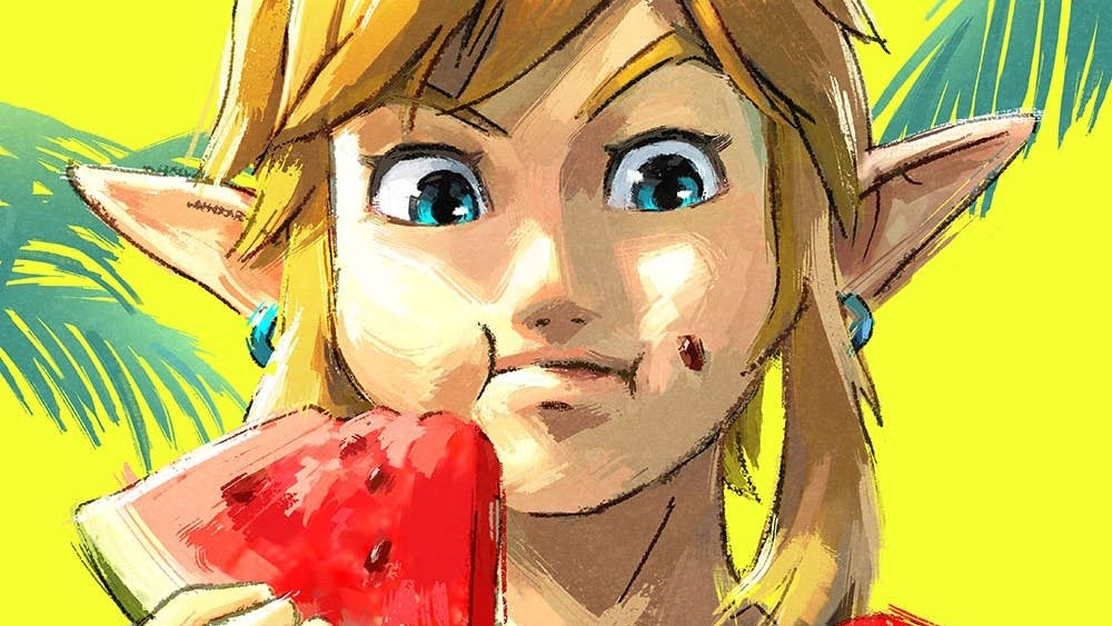 Aparecen estas dos nuevas ilustraciones oficiales de Zelda: Tears of the Kingdom