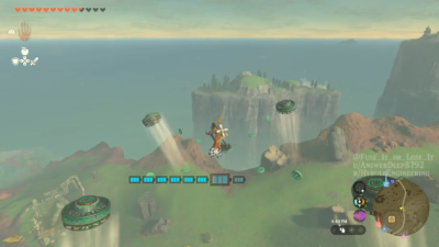 Logran crear un extraño vehículo gracias a este bug de Zelda: Tears of the Kingdom