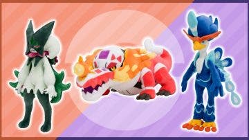 Pokémon anuncia los primeros peluches oficiales de Meowscarada, Skeledirge y Quaquaval
