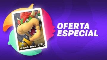 ¡Solo hasta el domingo! Aprovecha este descuento especial en las tarjetas de 50€ de Nintendo, en Eneba