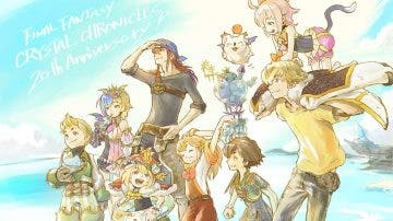 Final Fantasy Crystal Chronicles celebra su 20º aniversario con esta ilustración