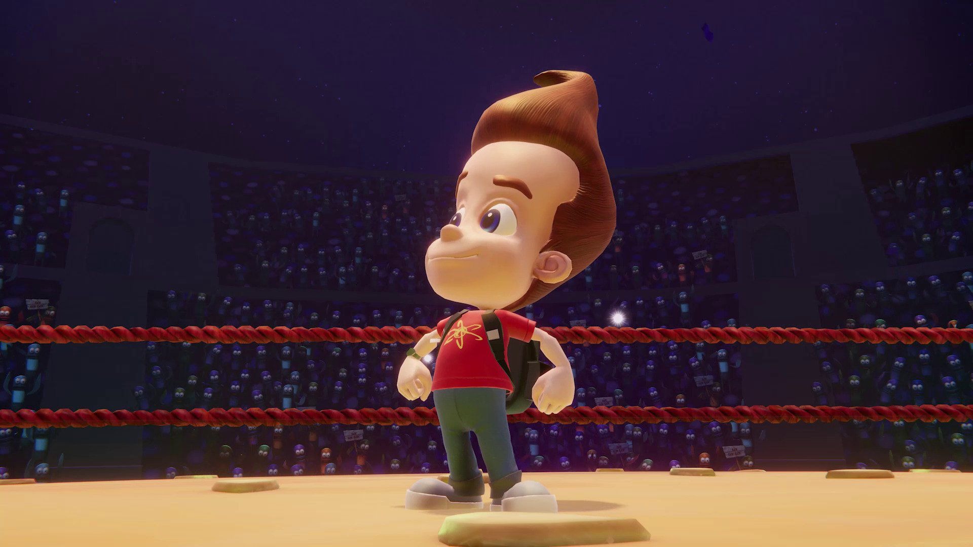 Jimmy Neutron presenta sus movimientos en Nickelodeon All-Star Brawl 2