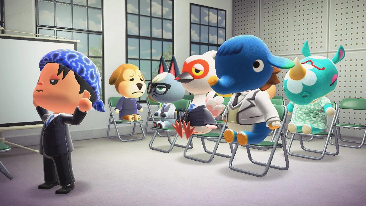 Animal Crossing New Horizons recrea una mítica escena de The Office