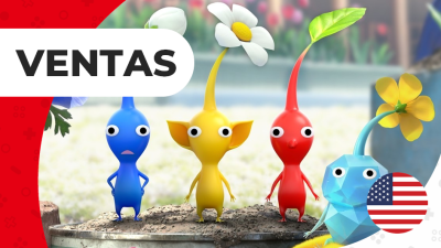 Así fue el estreno de Pikmin 4 en el top ventas mensuales de julio de 2023 en Estados Unidos