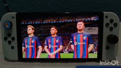 Primer gameplay real de EA Sports FC 24 en Nintendo Switch