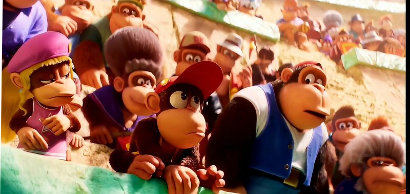 8 personajes de Donkey Kong escondidos en la Película de Super Mario