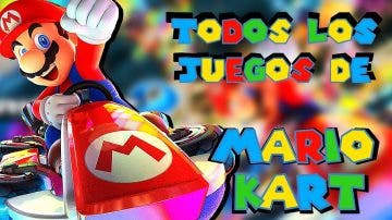 Todos los juegos de Mario Kart por fecha de lanzamiento