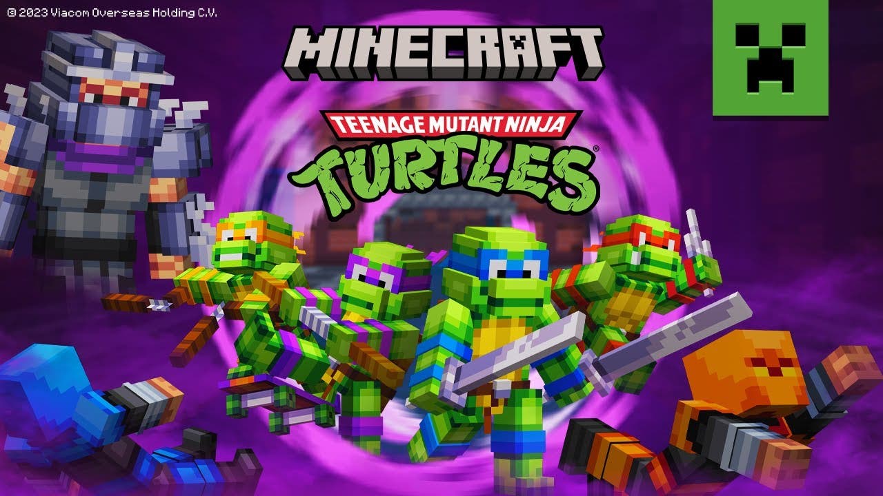 Minecraft recibe DLC de Las Tortugas Ninja