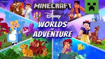 Minecraft recibe el DLC Disney Worlds of Adventure