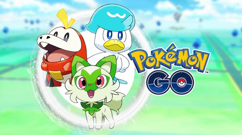 Pokémon GO comienza a recibir elementos de Paldea
