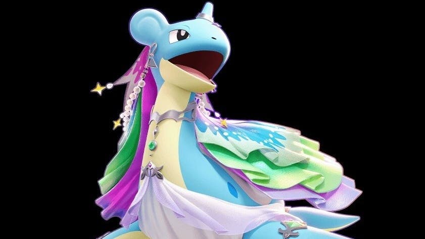 Lapras se vuelve cantante con este nuevo Holoatuendo de Pokémon Unite