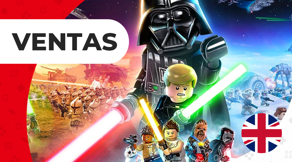LEGO Star Wars: The Skywalker Saga regresa a lo más alto del top ventas semanales de Reino Unido (7/8/23)