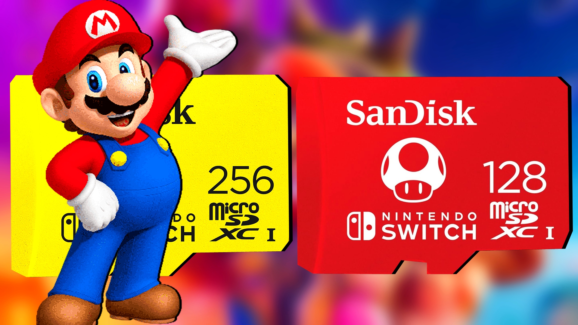 Las 17 mejores tarjetas SD para tu Nintendo Switch