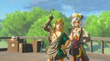 Imaginan el Paso Oeste de Lanayru de Zelda: Tears of the Kingdom al estilo de Estudio Ghibli